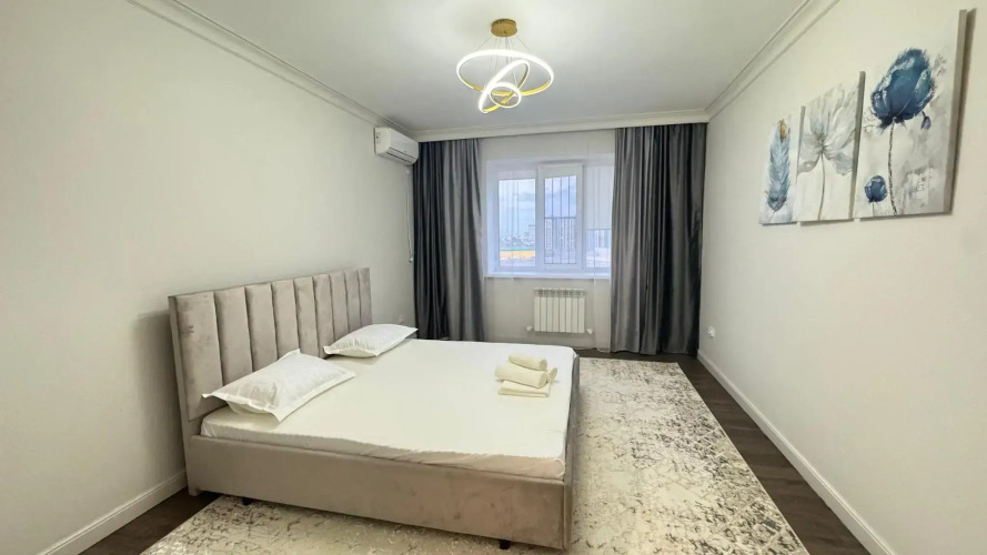 Фотография номера квартиры Апартаменты на улице Таумуша Жумагалиева 10 блок 4