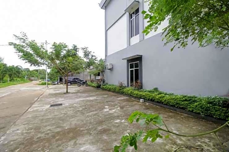 Outside
