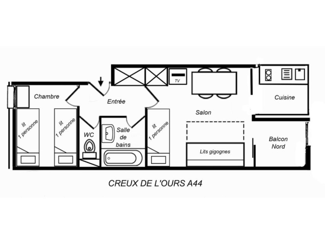Guest rooms