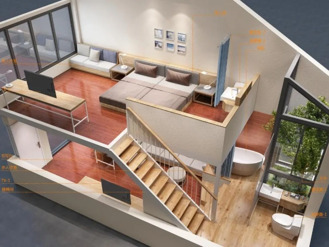 Standard Double room with balcony