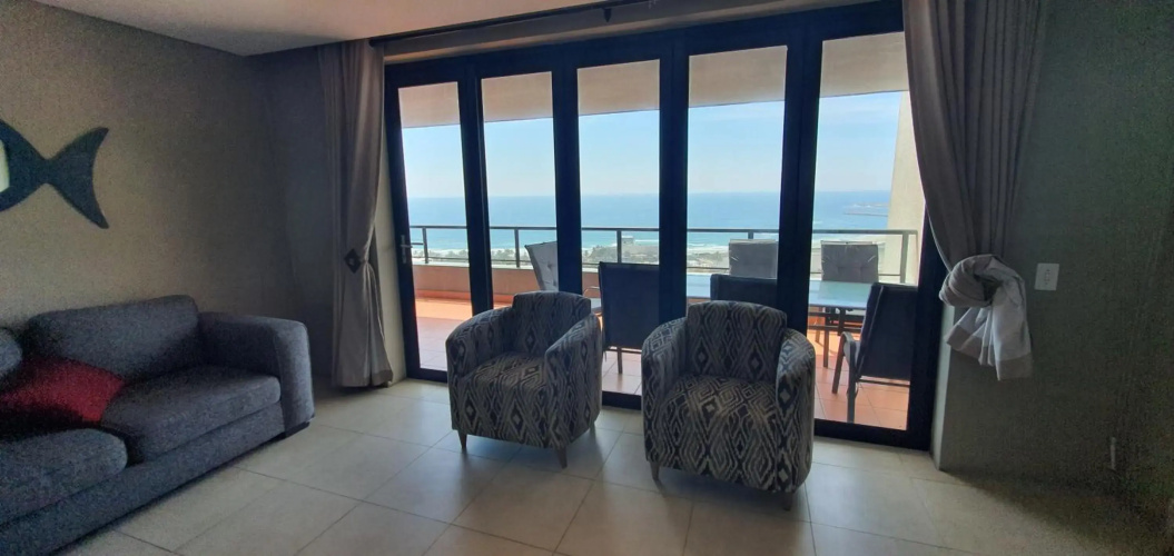 Accommodation Front - Immaculate 4 Sleeper with Ocean & Habour Views