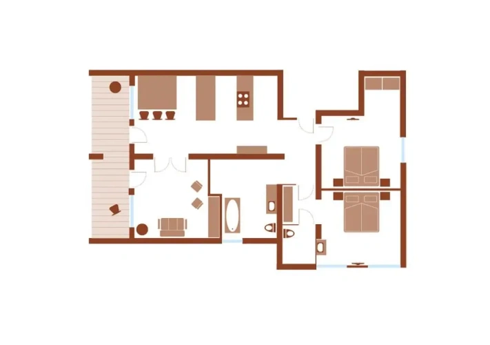 2 Bedrooms Superior Apartment
