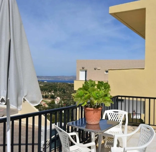 Studio with balcony