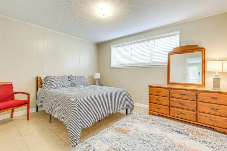 Walkable Mobile Apartment w/ Fenced-in Yard