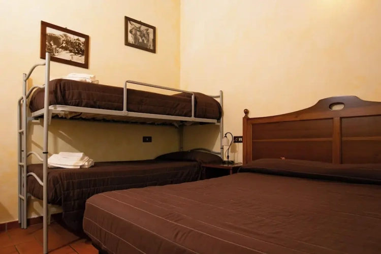 1 Bedroom Deluxe Quadruple room with balcony and with garden view