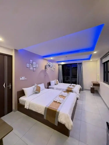 Standard Quadruple room with balcony