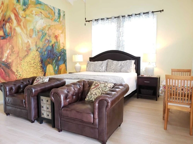 Superior Double Suite with balcony and with land view