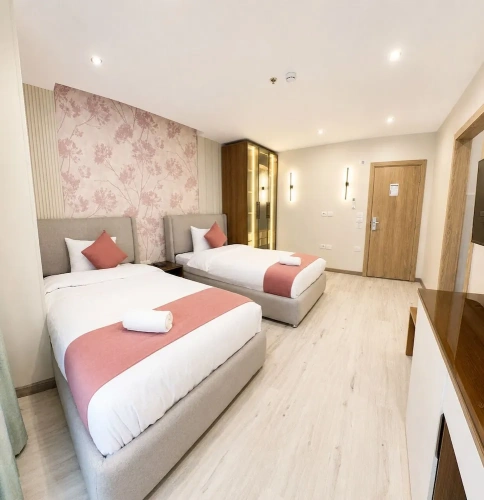 Deluxe Twin room with city view