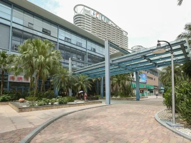 Outside