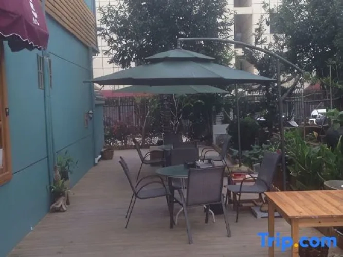 Outside