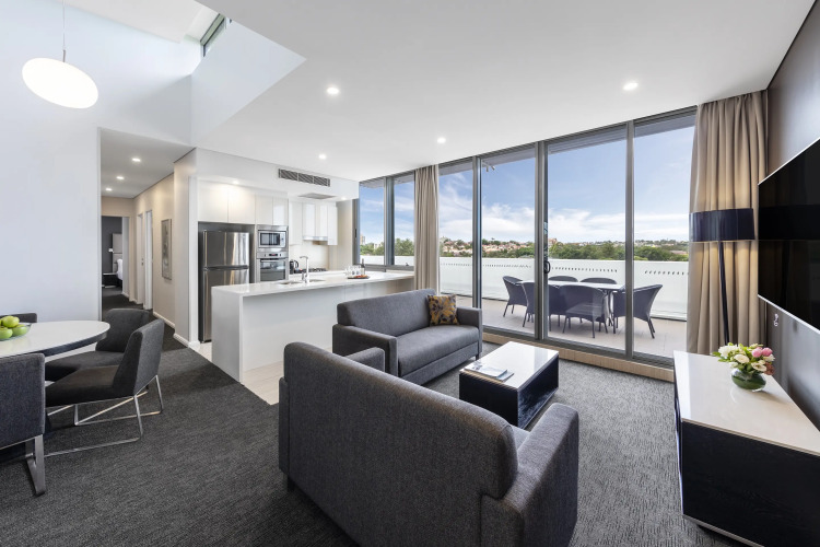 Meriton Suites ZetlandOver view