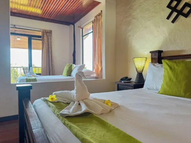 Deluxe room with partial ocean view