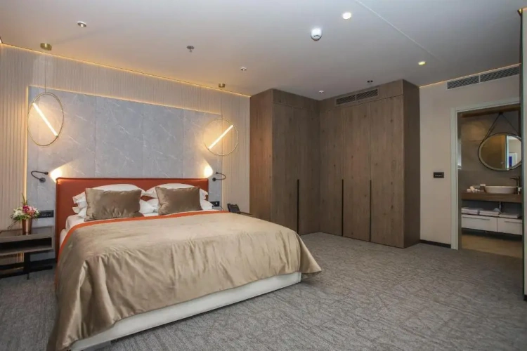 Deluxe Double room with balcony and with sea view