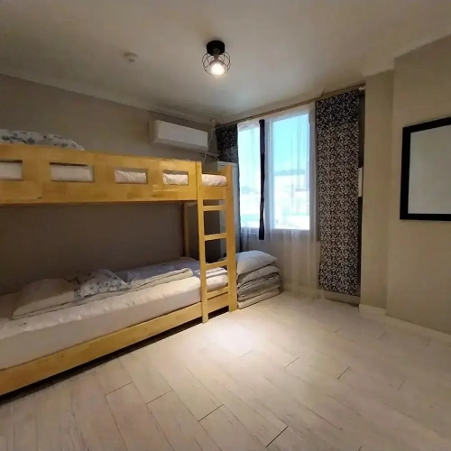 Standard Quadruple room with city view