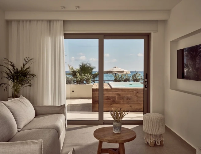 Basement Junior Suite with balcony