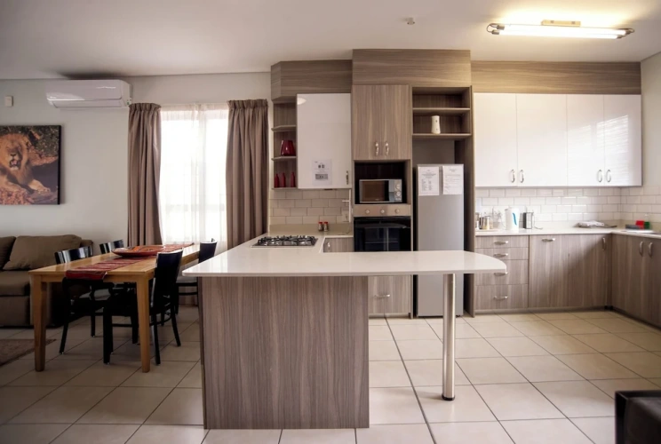 2 Bedrooms Family Apartment with balcony and with garden view