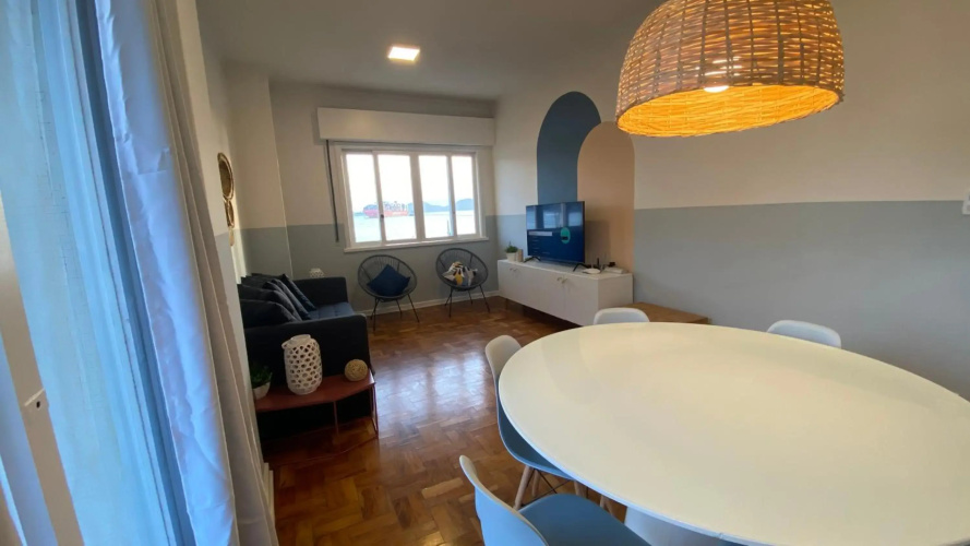 Apartamento encantador em prédio histórico