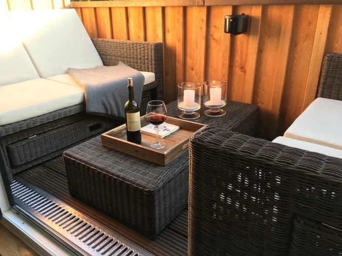 Standard Duplex room with balcony and with lake view