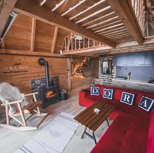 Luxury Quadruple room with mountain view