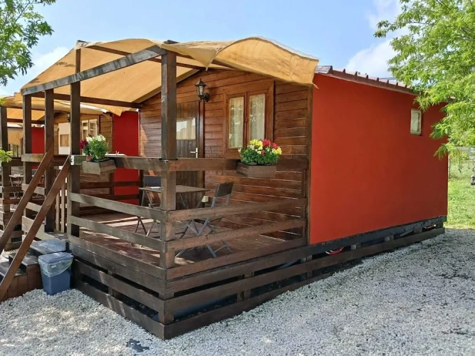 Bungalow with garden view