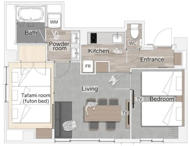 1 Bedroom Deluxe Suite