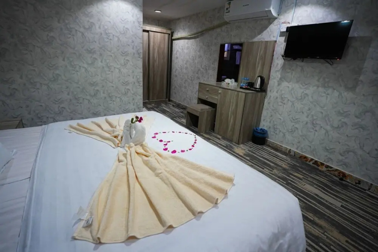 Golden new hotel