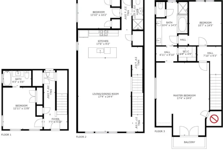 4 Bedrooms Apartment