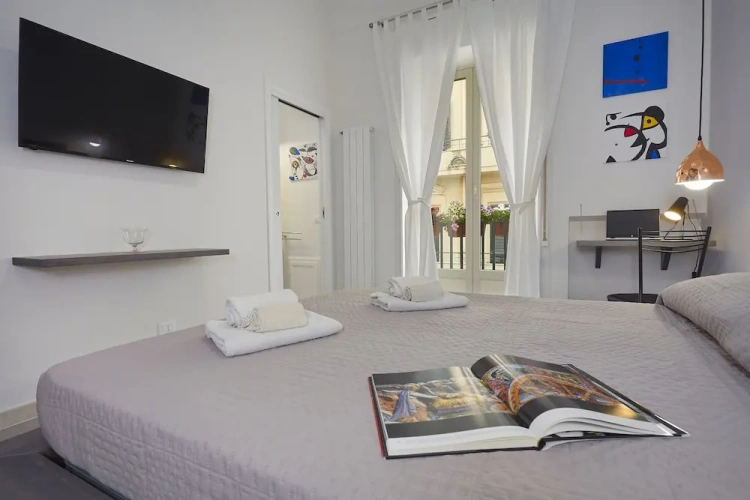 Standard Double room with balcony and with city view
