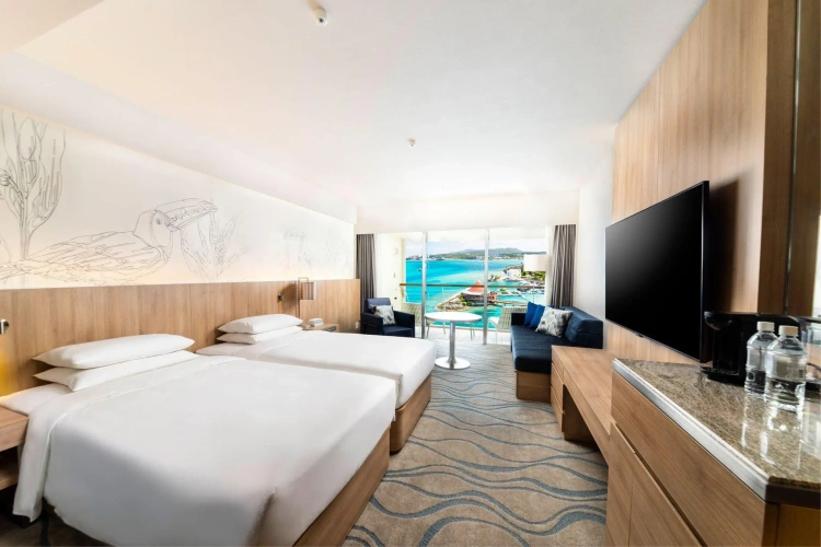 Deluxe Twin room beachfront
