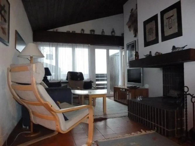 Apartment with balcony and with view