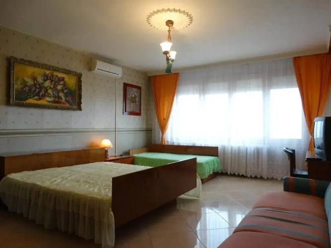 Standard Twin room with balcony and with view