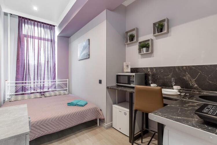 Фотография номера квартиры MOKO Apartments (МОКО Апартментс) на проспекте Вернадского