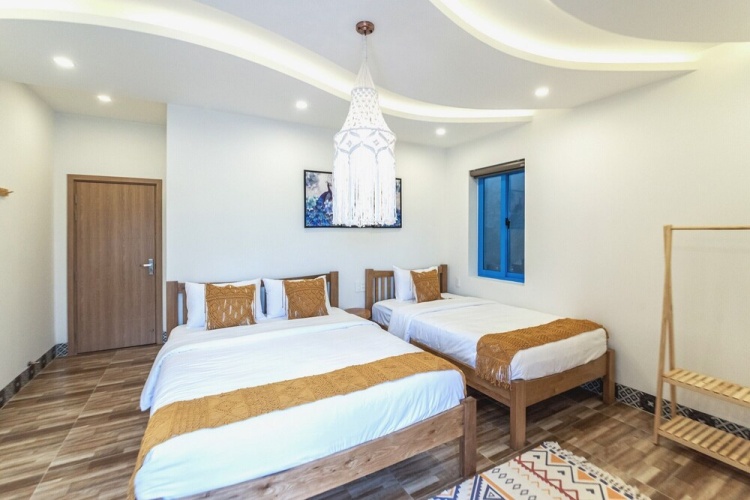 1 Bedroom Deluxe Twin room with balcony and with garden view