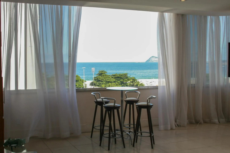 3 suítes Copacabana vista mar