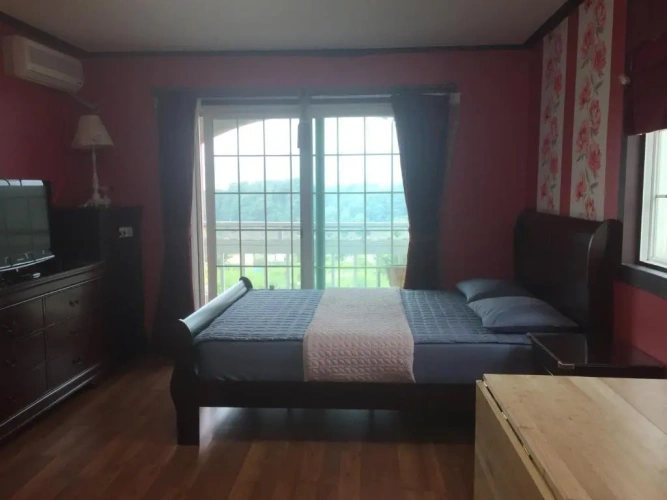 Studio with balcony and with view