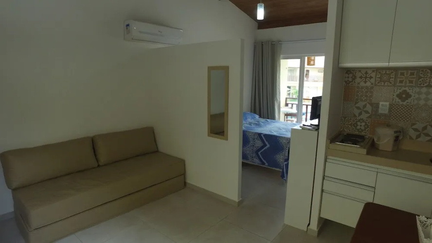 Flat com Vista Piscina no Solar Água
