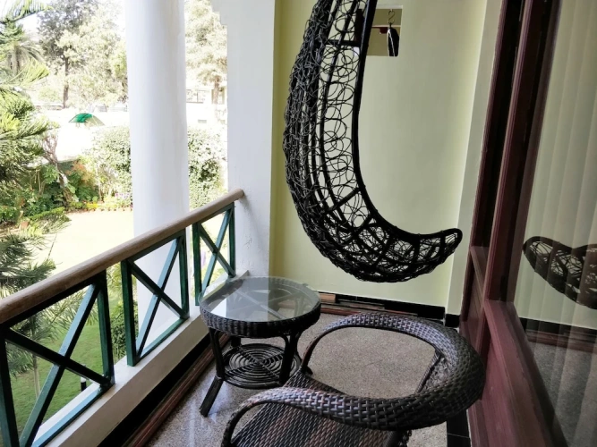 Standard Double room with balcony and with land view