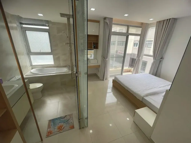 Family Apartment with pool view