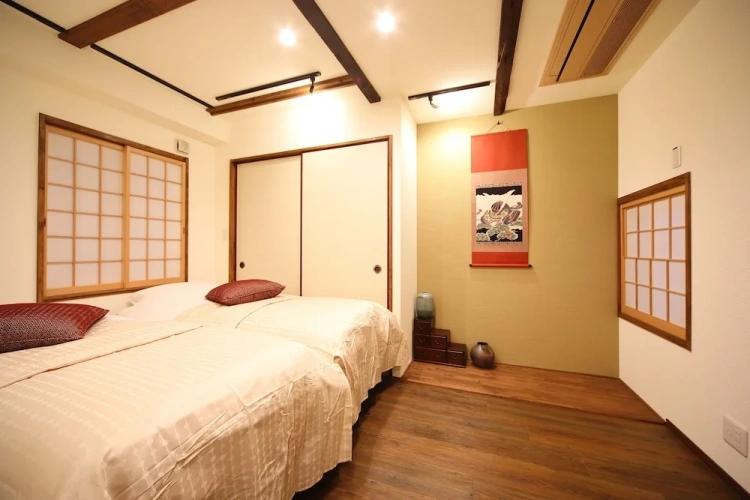 Cottage with balcony