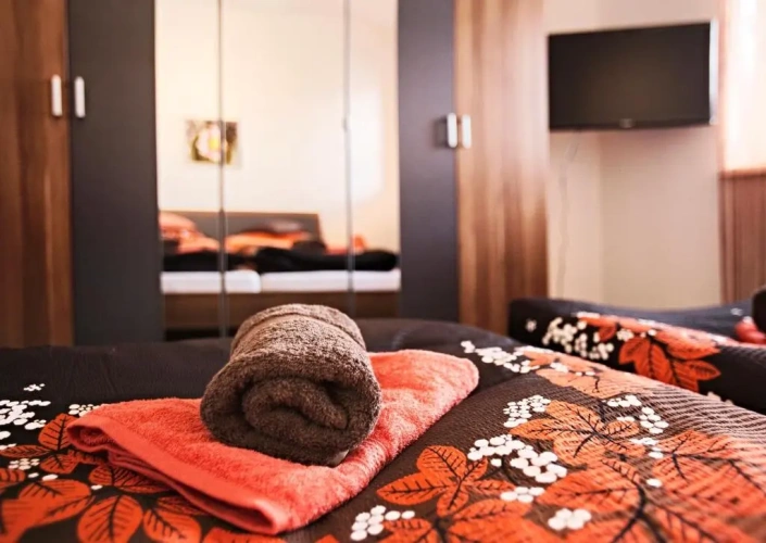 Standard Double room with balcony and with view