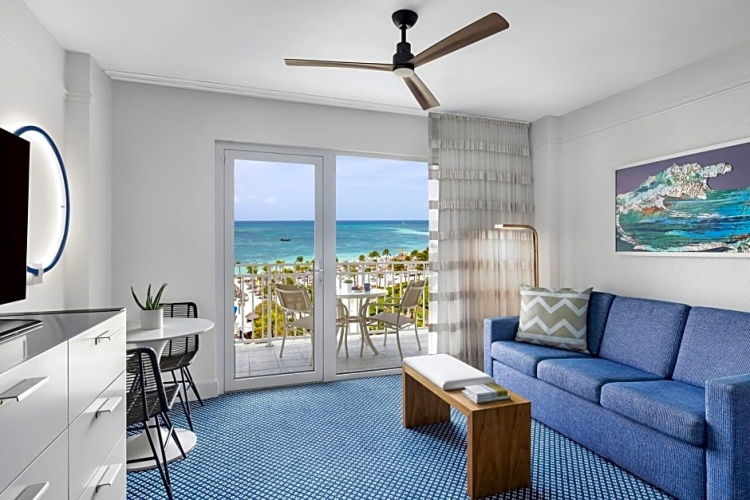 2 Bedrooms Quadruple Villa with balcony and oceanfront