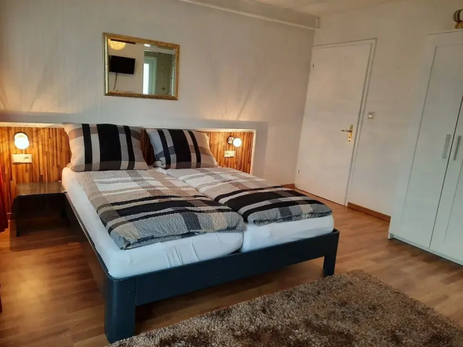 Economy Double room with balcony and with garden view