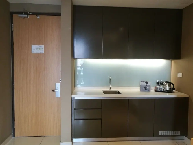 Double Suite with balcony and with pool view