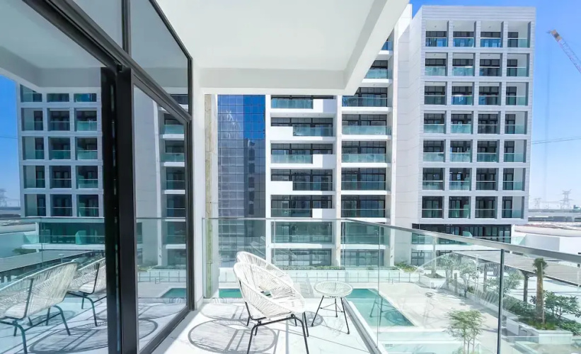 Serenity Studio Pool Access & Balcony at Riviera