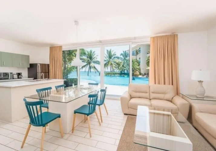 2 Bedrooms Family Apartment with partial ocean view