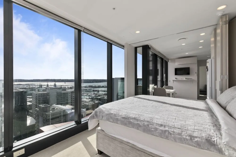 Double Apartment with balcony and with harbour view