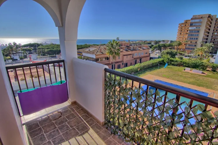 3 Bedrooms Standard Duplex room with balcony and with partial sea view