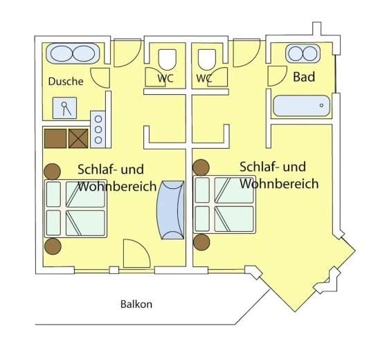 Comfort Quadruple Apartment
