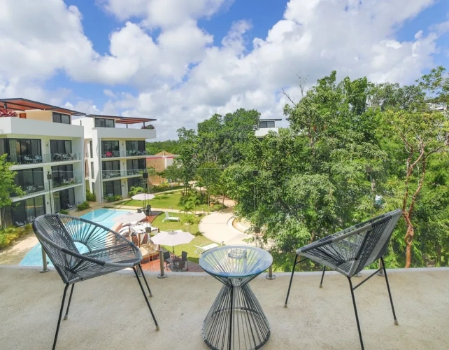 Apartment with view
