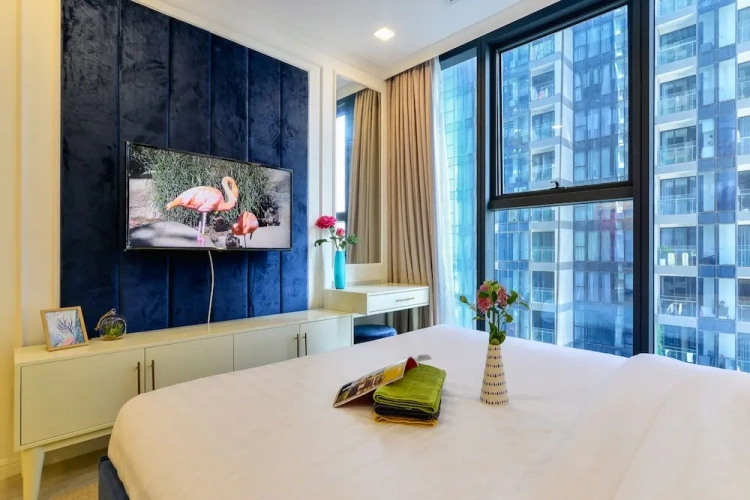 2 Bedrooms Deluxe room with balcony and with city view